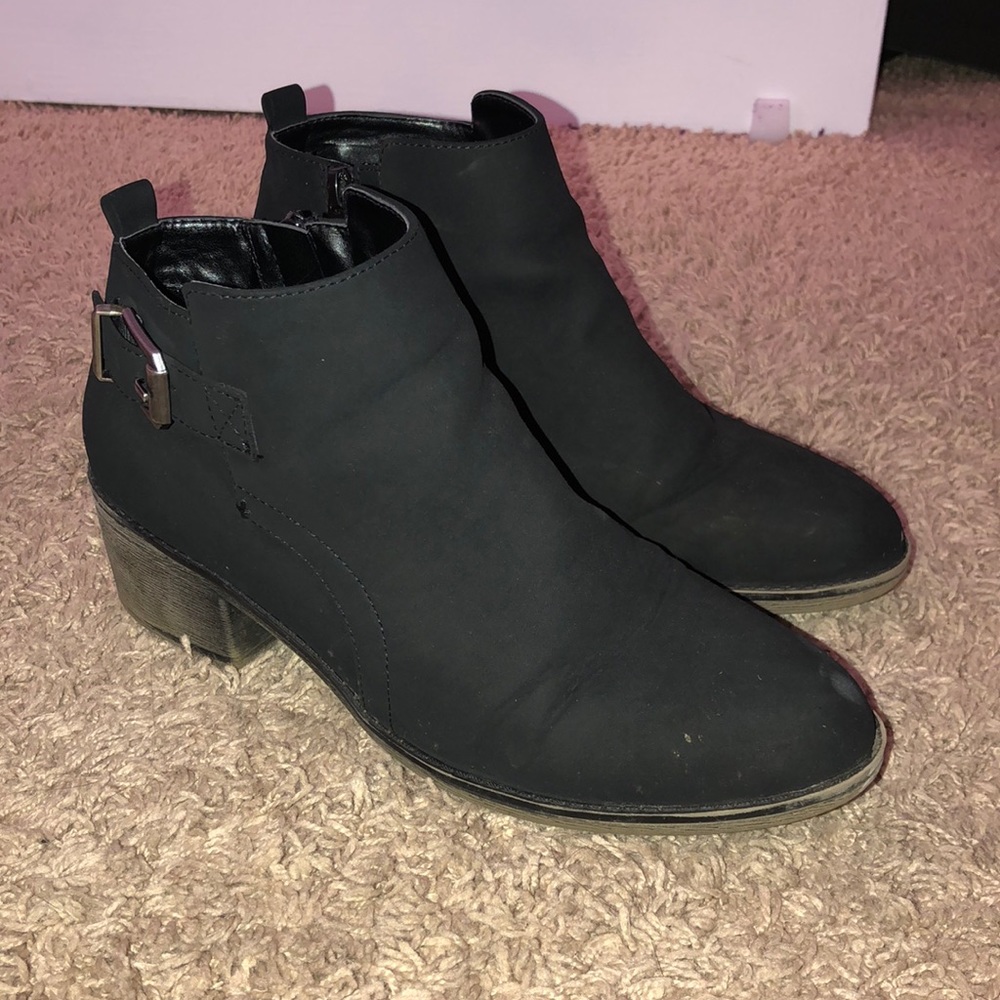 Black booties